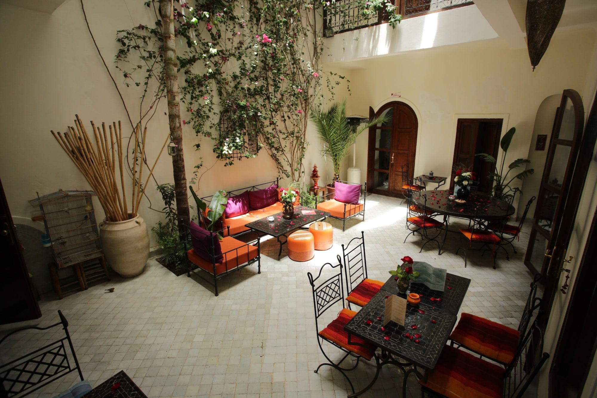 Riad White Flowers Marrakesh Exteriör bild