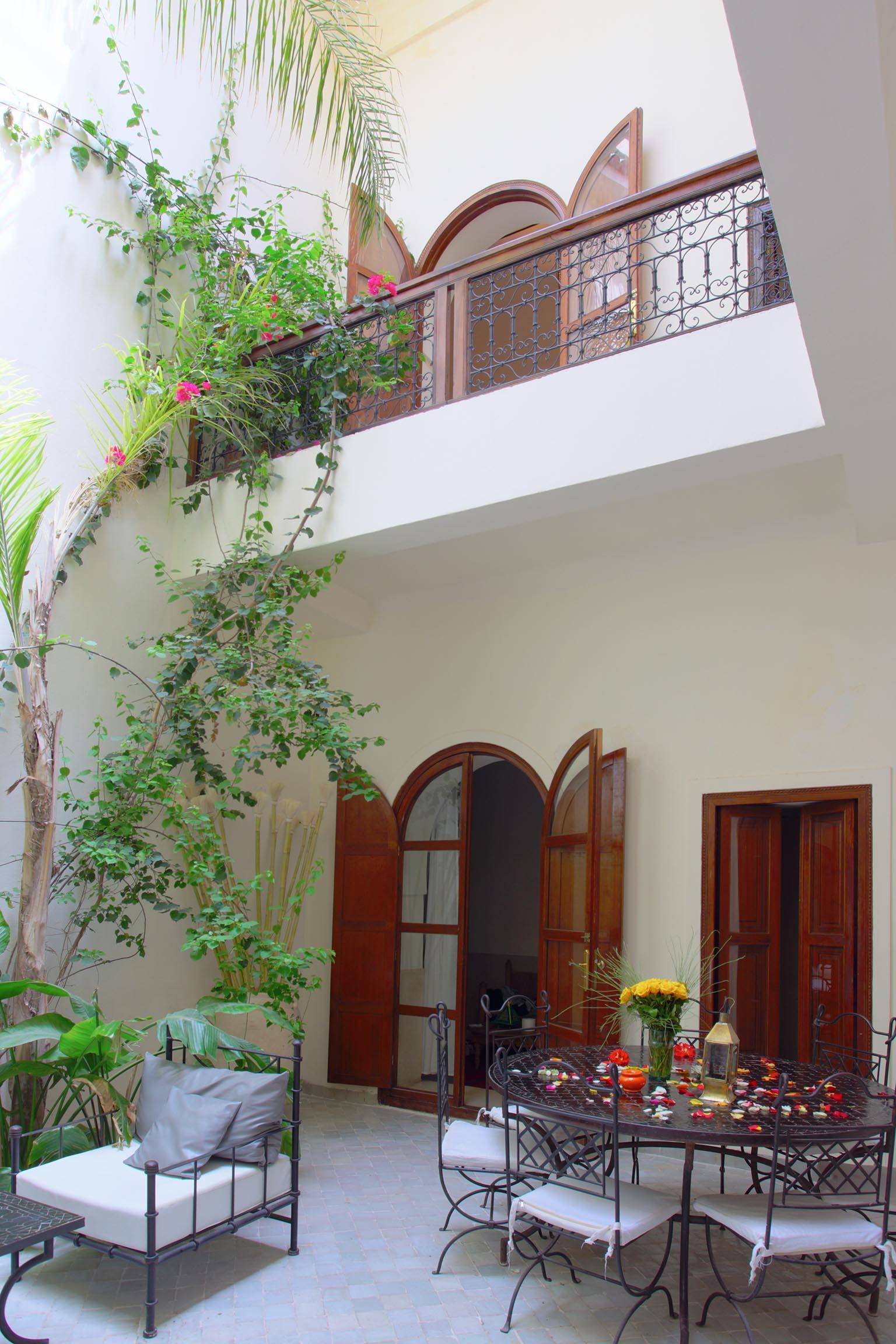 Riad White Flowers Marrakesh Exteriör bild